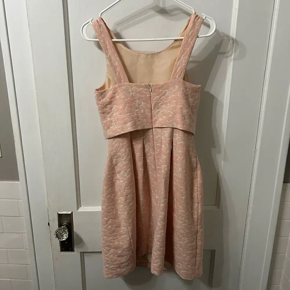 Pink Halter Sheath Mini Dress - Picture 3 of 4